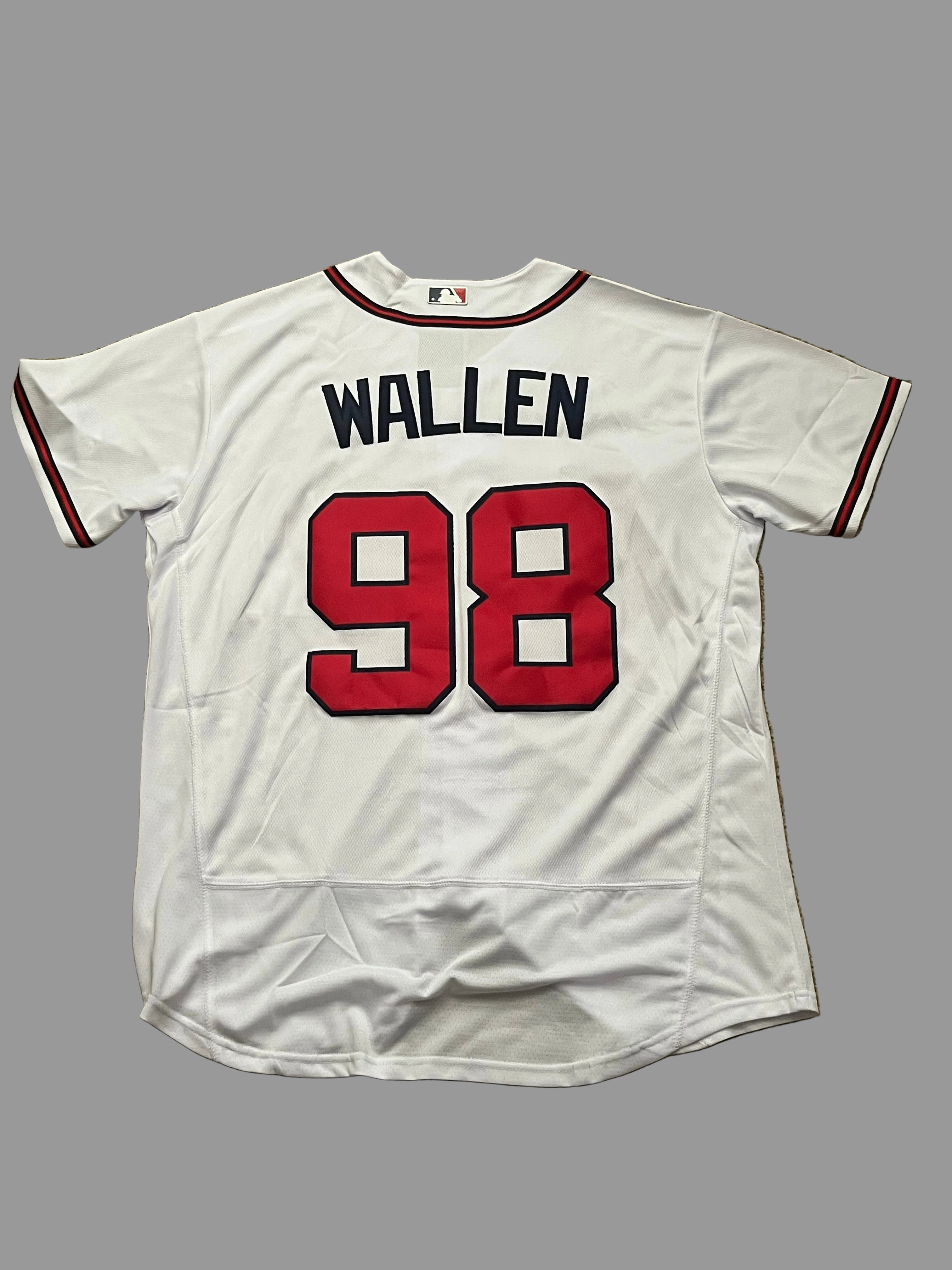 Morgan Wallen 98 Braves Inspired Baseball Jersey